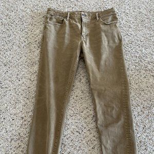 American Eagle Tan Khaki Jeans Size 33x32
